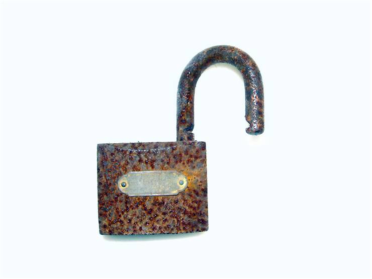 Rusty Padlock